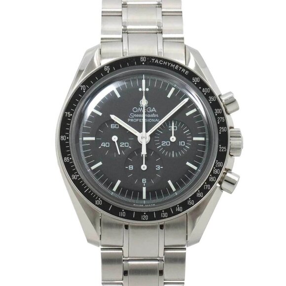 OMEGA Speedmaster Professional Moon Watch 3570 50 Black Dial Mens 90245919 - Picture 1 of 7